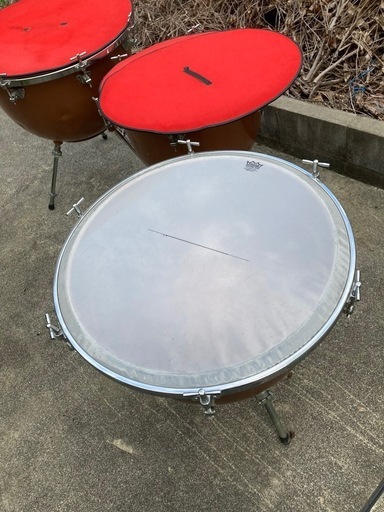 パール ハンドメイドシンフォニック ティンパニ2台のセット パール ハンドメイドシンフォニック ティンパニ2台のセット