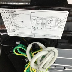 I-26【ご来店頂ける方限定】NITORIの6、0Kg洗濯機です
