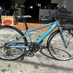 No.220 クロスバイクLASSEN26インチ整備済み No.220 クロスバイクLASSEN26インチ整備済み