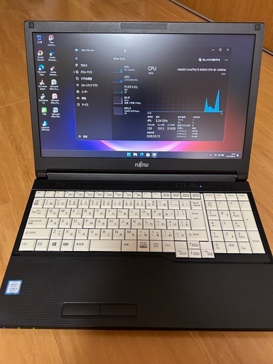 決まりました富士通LIFEBOOK A579/B 第8世代 4コア8スレッド Windows11