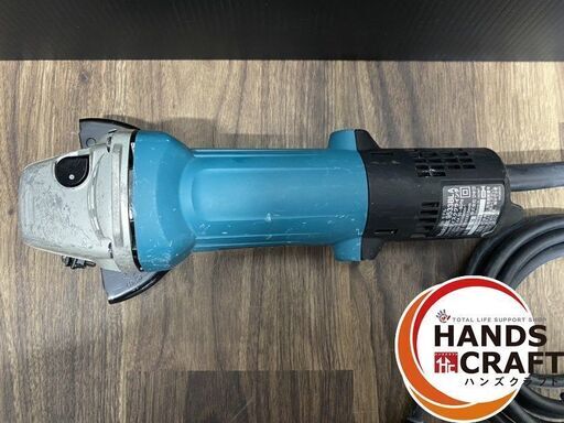 【中古】マキタ makita ディスクグラインダ 9533BLA 100V 取付可能砥石外径100mm 厚さ3～6mm 内径15mm 回転数9000回転/分 ※本体のみ