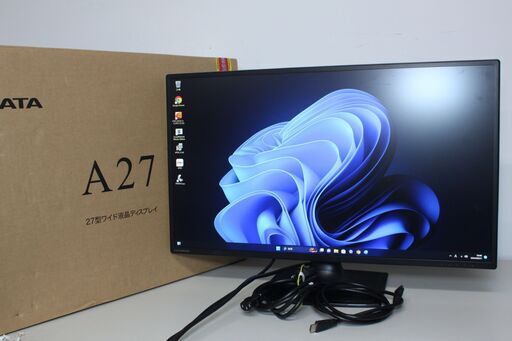 IODATA/フルHD液晶モニター/LCD-AH271EDB/27インチ ⑤