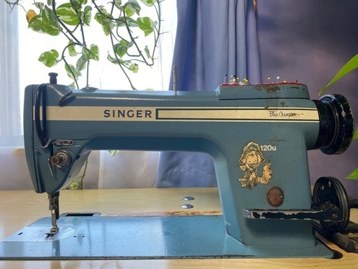貴重 シンガー 工業用レトロミシン 型番120U 20s SINGER ヴィンテージ