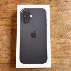 iPhone16 128GB ブラック 新品未開封