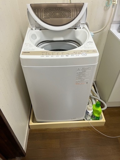 東芝　TOSHIBA 洗濯機　6kg 2022年製\n