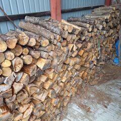 割り込み薪?薪ストーブ? 原木玉切り販売もします