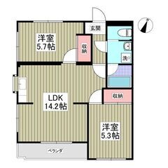 🉐フリーレント賃貸⭐️都賀駅⭐️駐車場１台税別7,000円…