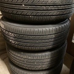 ブラックレーシング　アルミタイヤ付　4本セット