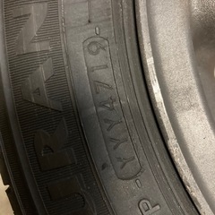 ブラックレーシング　アルミタイヤ付　4本セット