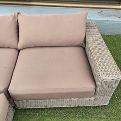 屋外用ソファーセット
