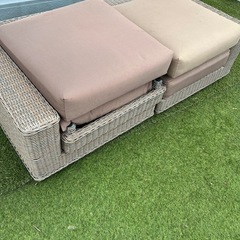 屋外用ソファーセット

