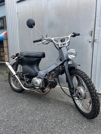 スーパーカブ改 オフロード風カスタム 交換も