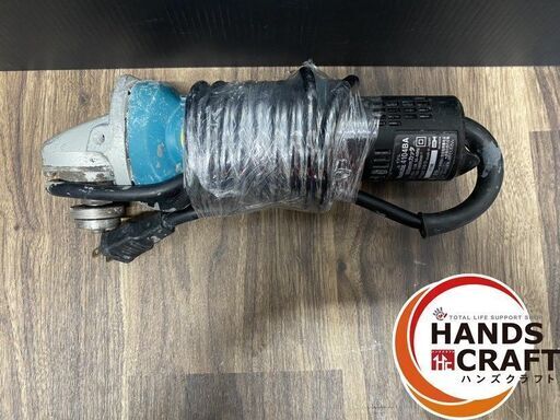 【中古】マキタ makita ディスクグラインダ 4104BA 100V 取付可能刃物外径105mm 内径20mm 回転数9000回転/分 ※本体のみ
