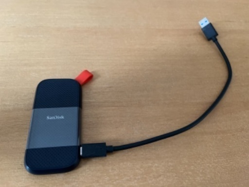 SanDisk 外付けSSD ポータブル USB接続