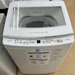 アウトレット品 10k洗濯機 アクア AQW-V10P(W) IKD-428