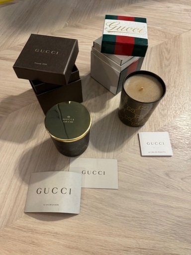 【早い者勝ち！】GUCCIキャンドルセット
