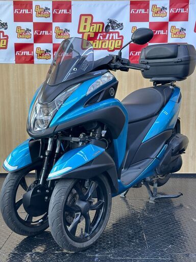 [ローン可][3カ月保証付]ヤマハ　YAMAHA　トリシティ125ABS　TRICITY125 ABS　6811km　SEC1J　 エンジンオイル・バッテリー新品交換   無料配送エリア有り　ナンバー登録代行受付中　バンガレージ京都