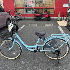 美品自転車♪ No.1218 ホワイト asahi アフィッシュ シティサイクル 26