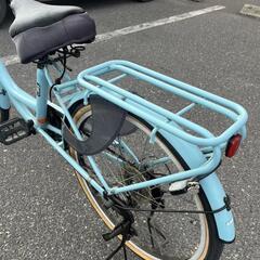 ★790　ASAHI　婦人用シティサイクル【水色】6段変速　リサイクルマート鹿児島宇宿店