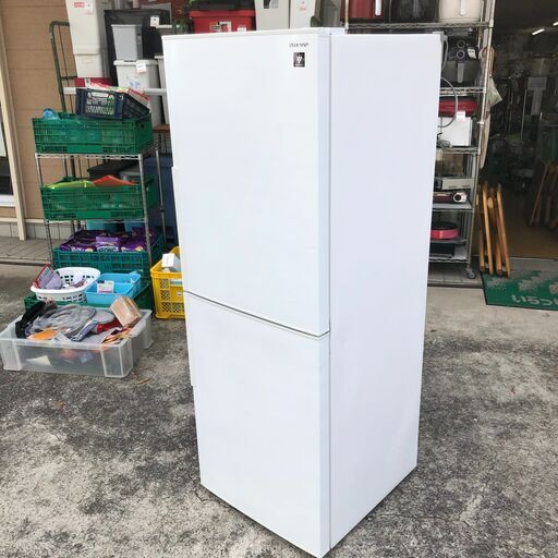 2020年製　シャープ  プラズマクラスター冷蔵庫 （280L 右開き） 2ドア  SJ-PD28F