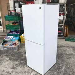 SHARP 2ドア冷蔵庫 280L 2020年製 SJ-PD28F-W