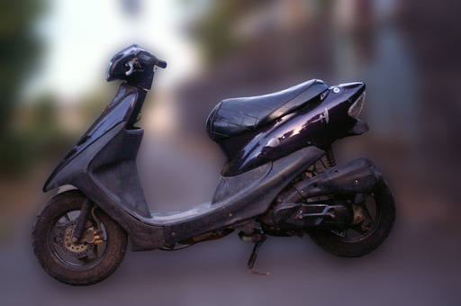 ④ライブディオ 25000円 AF35 ディスクブレーキ　でお ディオ ホンダ エンジン始動確認してお渡し可