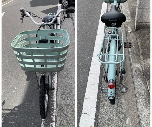 ブリヂストン ラクあし電動アシスト自転車 ラクット 24インチ