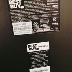 TOSHIBA 50インチ（2019年製米国モデル）