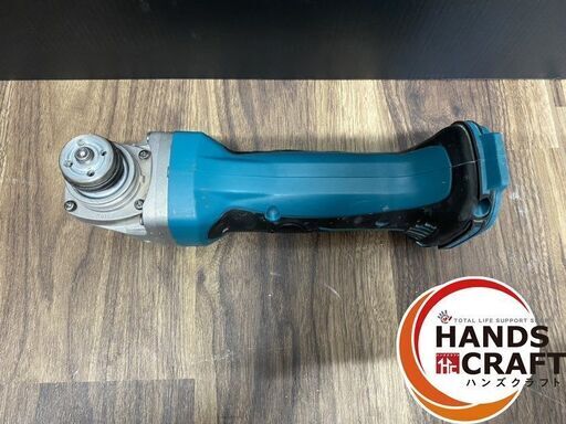 【中古】マキタ makita ディスクグラインダ GA402DZ 18V 取付可能砥石外径100mm 厚さ3～6mm 内径15mm 回転数11000回転/分 ※本体のみ