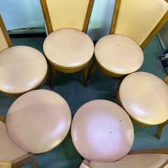 飲食店用 椅子 6脚セット