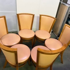 飲食店用 椅子 6脚セット