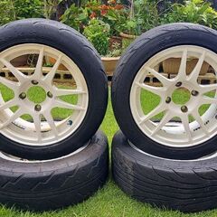 DIREZZA RSC 14×6J +38 PCD100 白