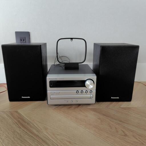 【美品】パナソニック Bluetooth CDステレオシステム シルバー\n\n