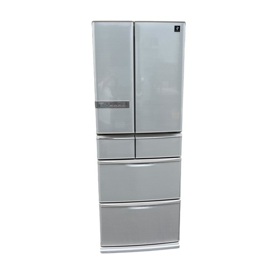 【動作品】 SHARP シャープ 6ドア冷蔵庫 ノンフロン冷凍冷蔵庫 440L 2012年製 SJ-XF44W-N 新生活 生活家電 家電 大容量