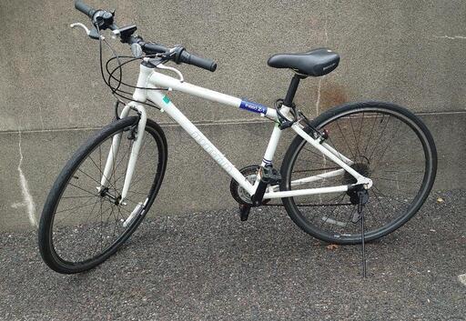 18段変速　自転車　白