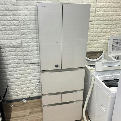 ご成約済み配送設置まで✌【マジック大容量♪フレンチドア両開き】TOSHIBA 冷蔵庫　508L❗❗05