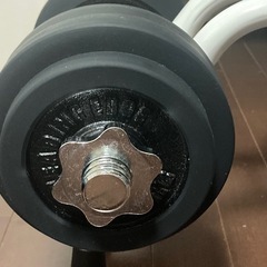取引中】トレーニング用品一式 筋トレセット フラットベンチ ダンベル 
