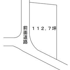 🌟伊賀市島ケ原・１１２，７坪・売土地・土地間口約３５ｍ