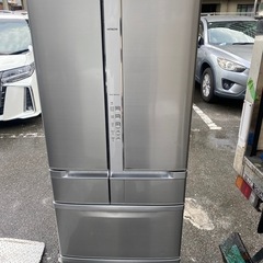 NO 504 🌈福岡市内配送設置無料✨🌈　日立 HITACHI 冷蔵庫（475L・ハイブライトステンレス）真空チルドSプレミアム R-SF48ZM-SH