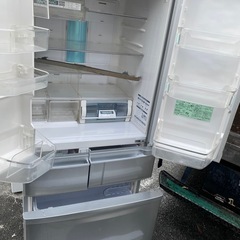 NO 504 🌈福岡市内配送設置無料✨🌈　日立 HITACHI 冷蔵庫（475L・ハイブライトステンレス）真空チルドSプレミアム R-SF48ZM-SH