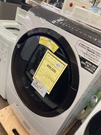 ★ジモティー割あり★11kg・6kgﾄﾞﾗﾑ式洗濯機/2021/クリ-ニング済み/HG-3220