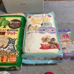 ハムスターの飼育マット系