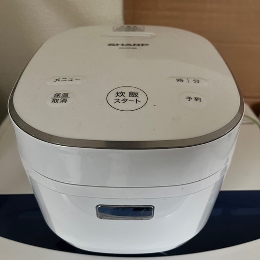 【販売決定】SHARP シャープ 炊飯器 KS-CF05B-W