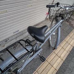 INNOVATION FACTORY CITY S[イノベーション ファクトリーシティS]26吋 シティサイクル 外装6段/LEDオート(グレー)