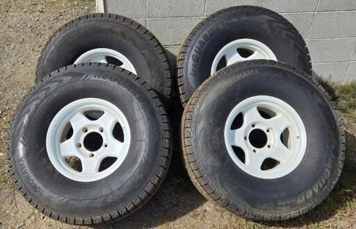 ランドクルーザー70　35インチタイヤ ブラッドレーV　16 × 8j  pcd 150 5H 315/75R16