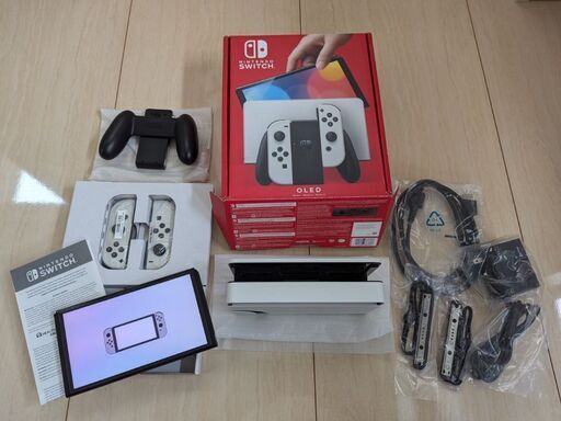 【売切り】有機ELモデル Nintendo Switch ホワイト 北米版 任天堂 スィッチ