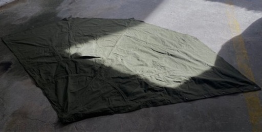 ポーランド軍 ポンチョ 1枚 サイズ1(ハトメ数1)