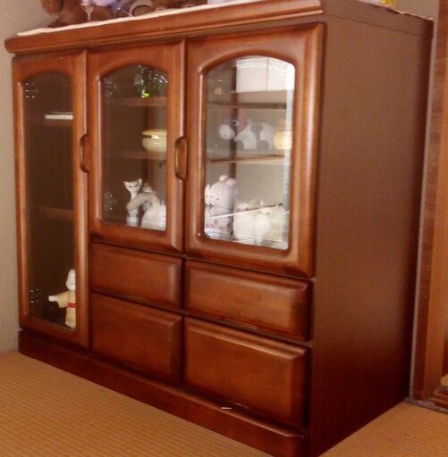 キャビネット 高さ約81cn 　約88×45cm  中古