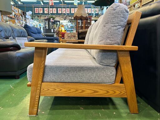 愛品館八千代店】カリモク 本革カウチソファ ZU4629/ZU4648 ソファ入荷