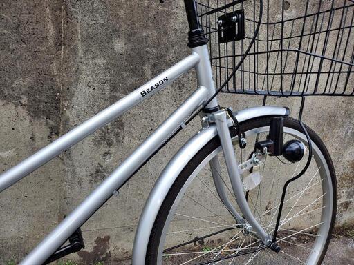 アフィッシュw 中古自転車 前後タイヤ新品 インチ ギヤなし ダイナモ 